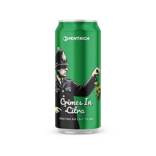 Crimes In Citra (2024) - Pentrich Brewing Co. IPA - American 440ml - 1