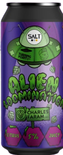 Alien Loomination - SALT Pale Ale - New England / Hazy 440ml - 1