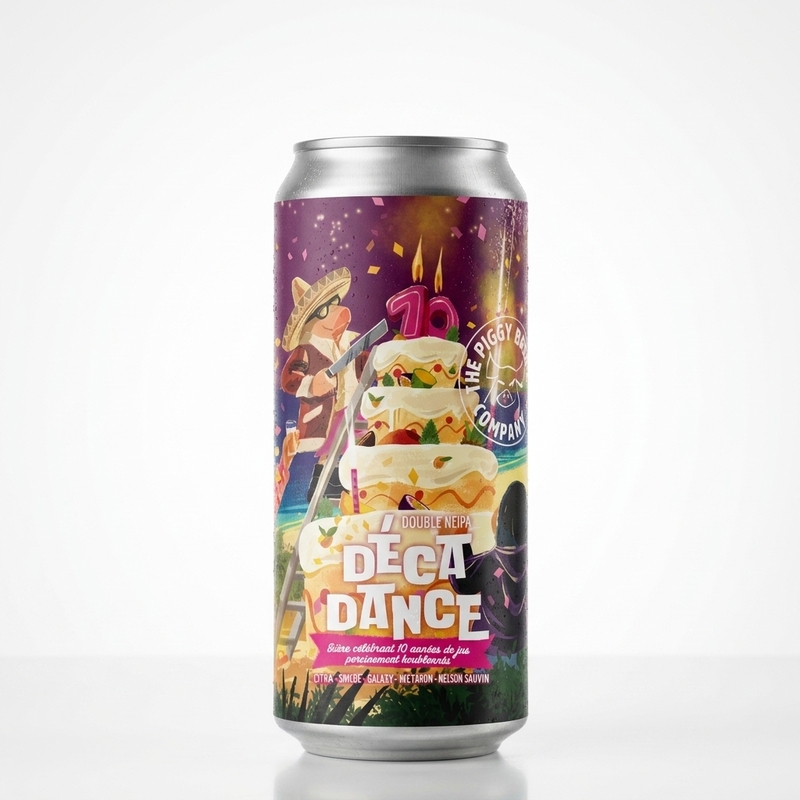 Decadance - The Piggy Brewing Company IPA - Imperial / Double New England / Hazy 440ml - 2