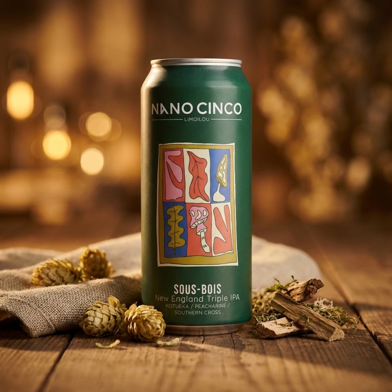 Sous-Bois - Nano Cinco IPA - Triple 473ml - 2