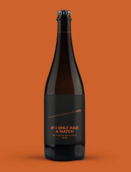 If I Only Had A Match BA - Pomona Island Brew Co. Stout - Imperial / Double 750ml - 1