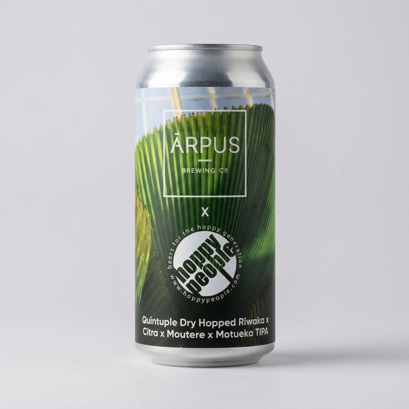 Quintuple Dry Hopped Riwaka x Citra x Moutere x Motueka TIPA - Ārpus Brewing Co. IPA - Triple New England / Hazy 440ml - 1