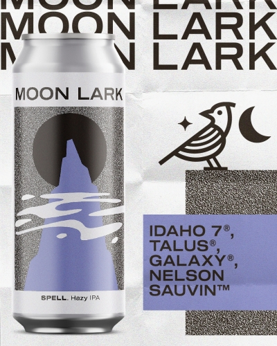 Spell. - Moon Lark Brewery IPA - New England / Hazy 500ml - 1