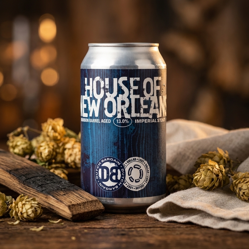 House of New Orleans - DutchBargain Stout - Imperial / Double 330ml - 2