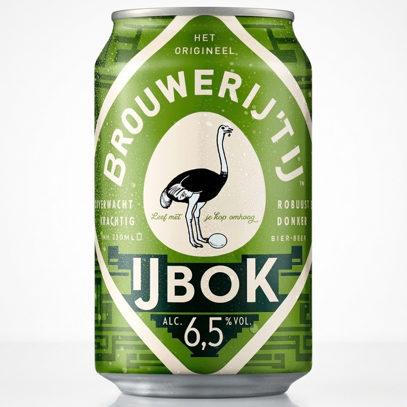 IJbok - Brouwerij 't IJ Bock - Single / Traditional 330ml - 2