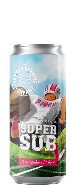 Super Sub - The Piggy Brewing Company IPA - Imperial / Double New England / Hazy 440ml - 1