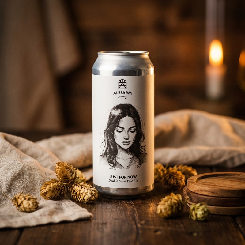 Just For Now - Alefarm Brewing IPA - Imperial / Double New England / Hazy 440ml - 1