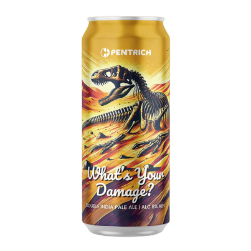 What's Your Damage - Pentrich Brewing Co. IPA - Imperial / Double New England / Hazy 440ml - 1