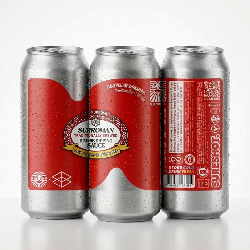 Couple of Dimmies - Sureshot Brewing IPA - Imperial / Double New England / Hazy 440ml - 1