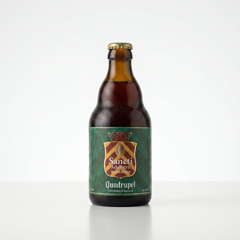 Sancti Adalberti Quadrupel - Sancti Adalberti, Brouwerij Egmond Belgian Quadrupel 330ml - 2
