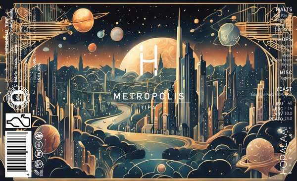 Metropolis - Hopalaa IPA - Triple New England / Hazy 440ml - 1
